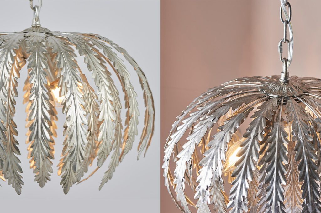 Arden leaf Silver Pendant